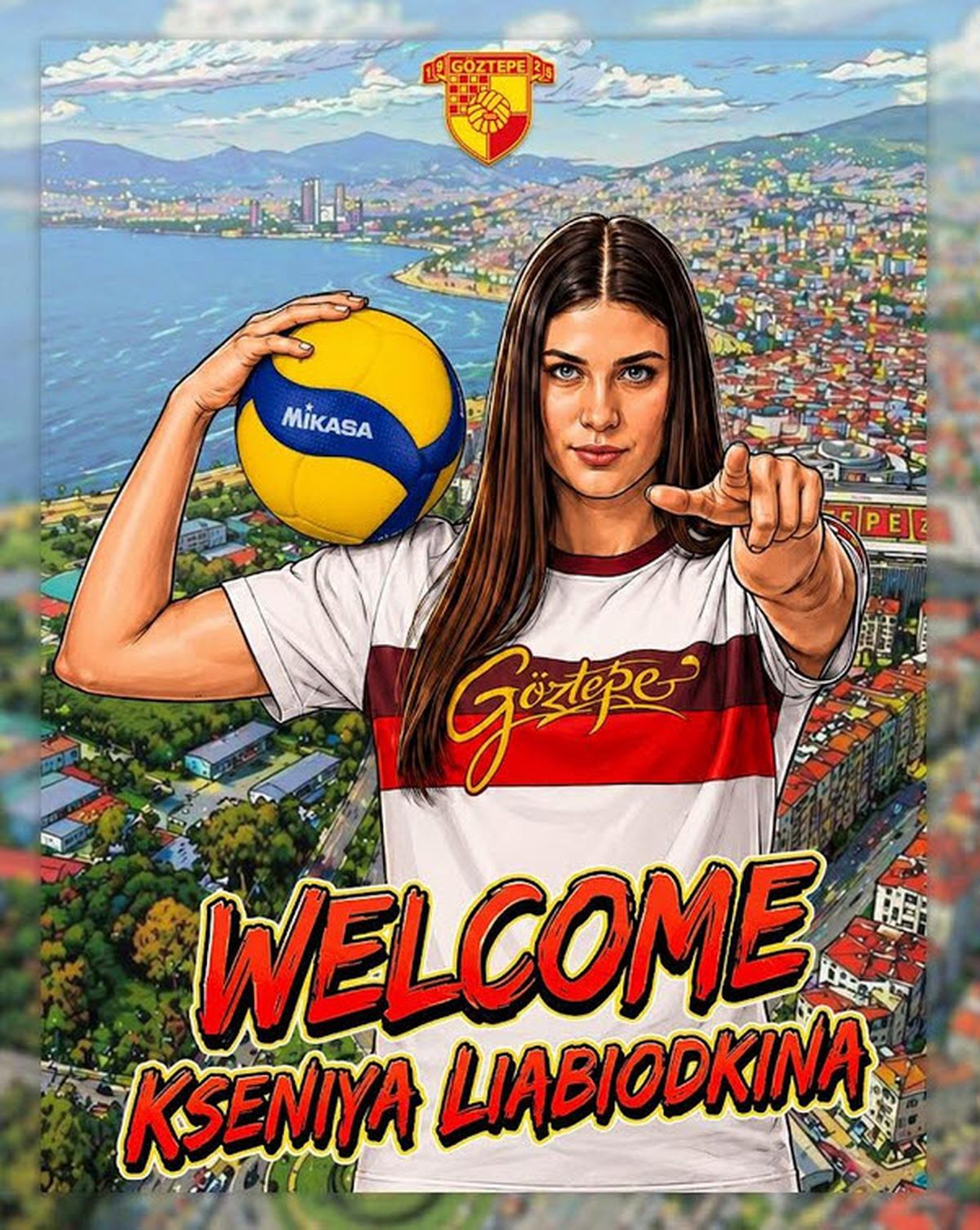 Göztepe'ye Belaruslu pasör çaprazı geldi