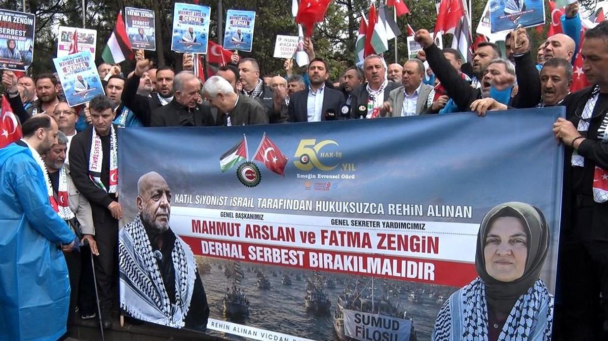 HAK-İŞ: "Genel Başkanımız Mahmut Arslan'ı serbest bırakın"
