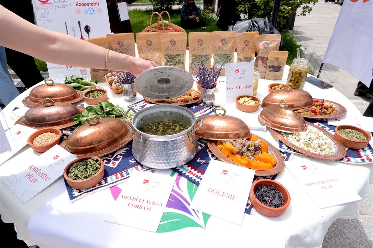 Hakkari'de 'Yöresel Lezzetler Festivali'nin üçüncüsü düzenlendi