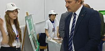 Havza Vakıfbank Atatürk Ortaokulu 4006 TÜBİTAK Bilim Fuarı ve resim sergisi açıldı