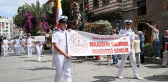 İzmir'de mesleki eğitime dikkat çekmek için yürüyüş düzenlendi
