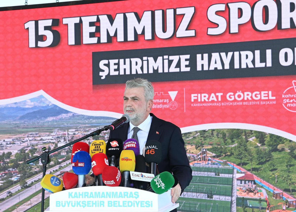 Kahramanmaraş’ın İlk Spor Vadisi 15 Temmuz Spor Vadisi Görkemli Törenle Açıldı