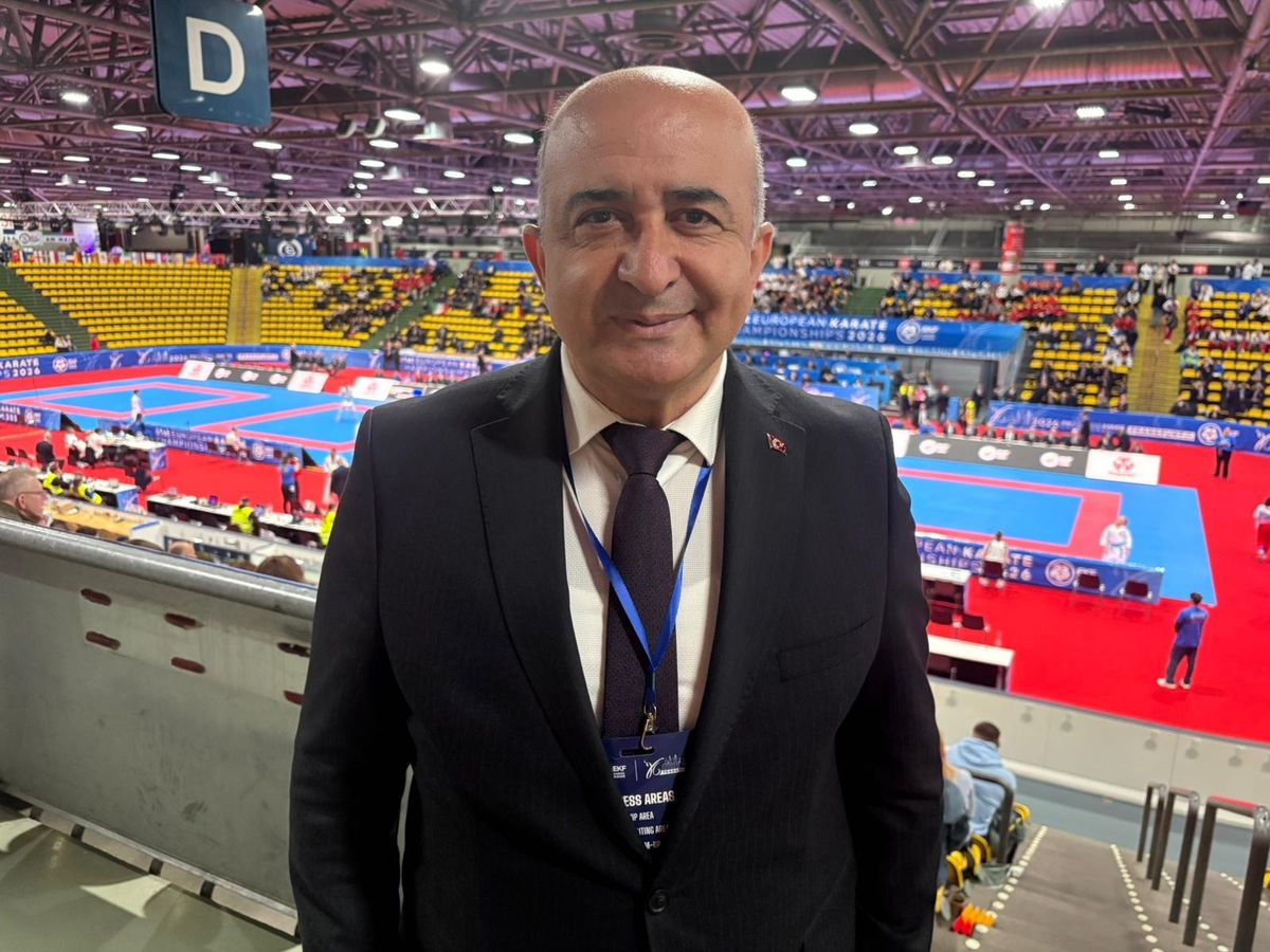 Karate Federasyonu Başkanı Ercüment Taşdemir: Avrupa'da ilk üçe girmeyi hedefliyoruz