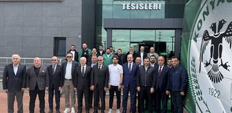 Konyaspor, Ziraat Türkiye Kupası finali için Antalya'ya gitti