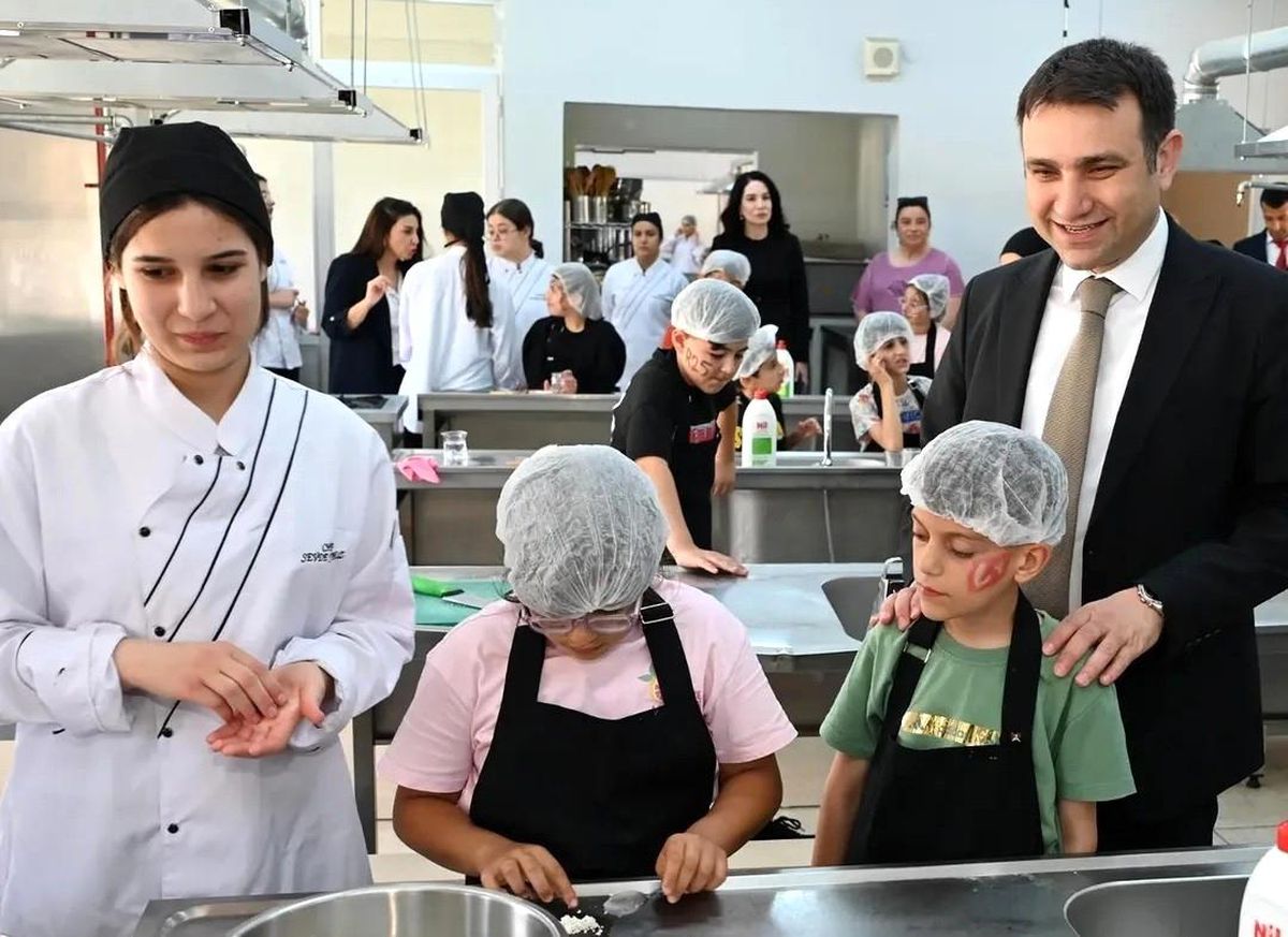 Köşk'te "Minik Şefler Mutfakta" etkinliği düzenlendi