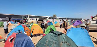 Küresel Sumud Filosu konvoyu Libya'nın doğusuna geçmek için 4 gündür Sirte yakınlarında bekliyor