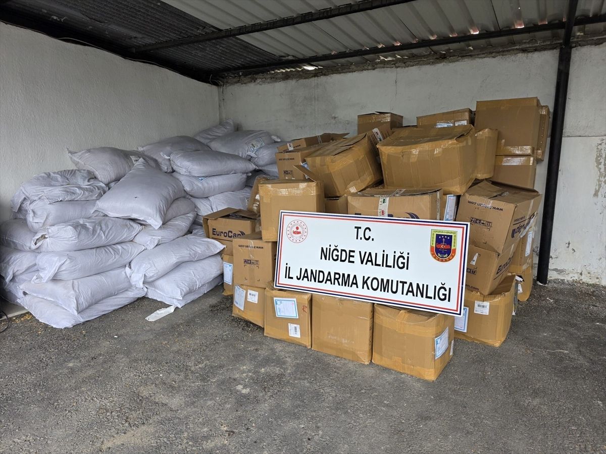Niğde'de kaçakçılık operasyonunda 2 şüpheli yakalandı