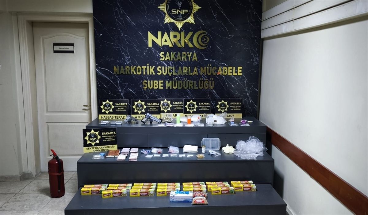 Sakarya merkezli uyuşturucu operasyonunda 5 kişi tutuklandı
