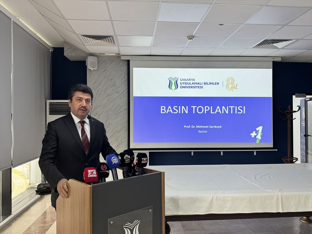 Sakarya Uygulamalı Bilimler Üniversitesinin 8 yıllık çalışmaları anlatıldı