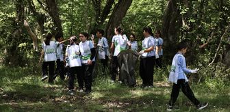 Sinop'ta ormanlık alanlardan yangına sebep olabilecek atıklar toplandı
