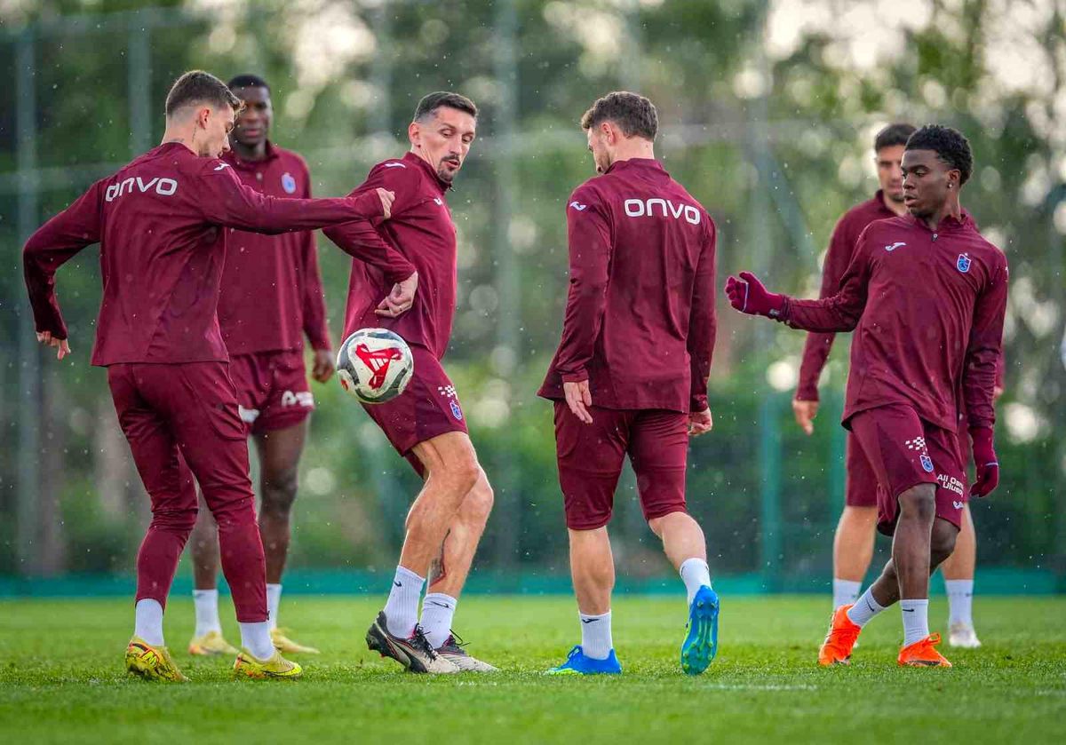 Trabzonspor, Konyaspor maçı hazırlıklarını sürdürdü