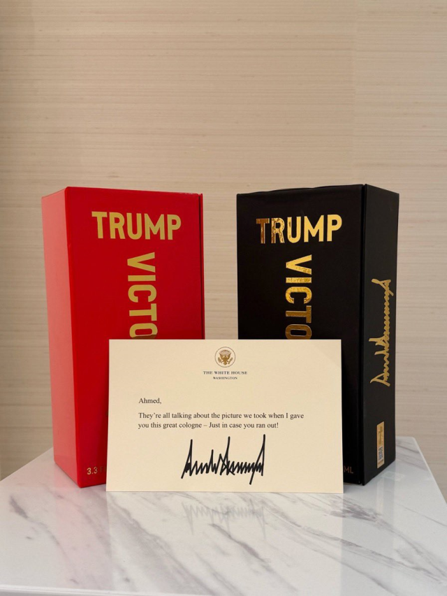 Trump's interesting gesture to al-Shara draws attention