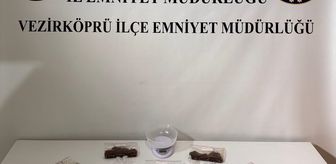 Vezirköprü'de uyuşturucu operasyonunda bir zanlı yakalandı