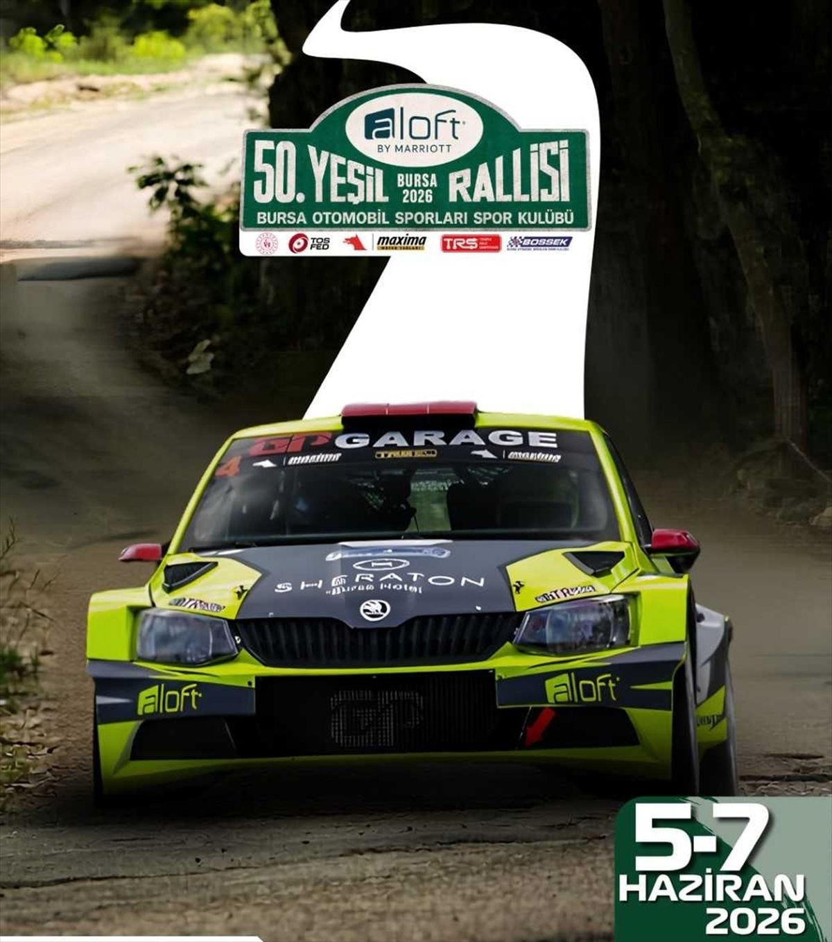 Yeşil Bursa Rallisi 50. yılında 5-7 Haziran'da düzenlenecek