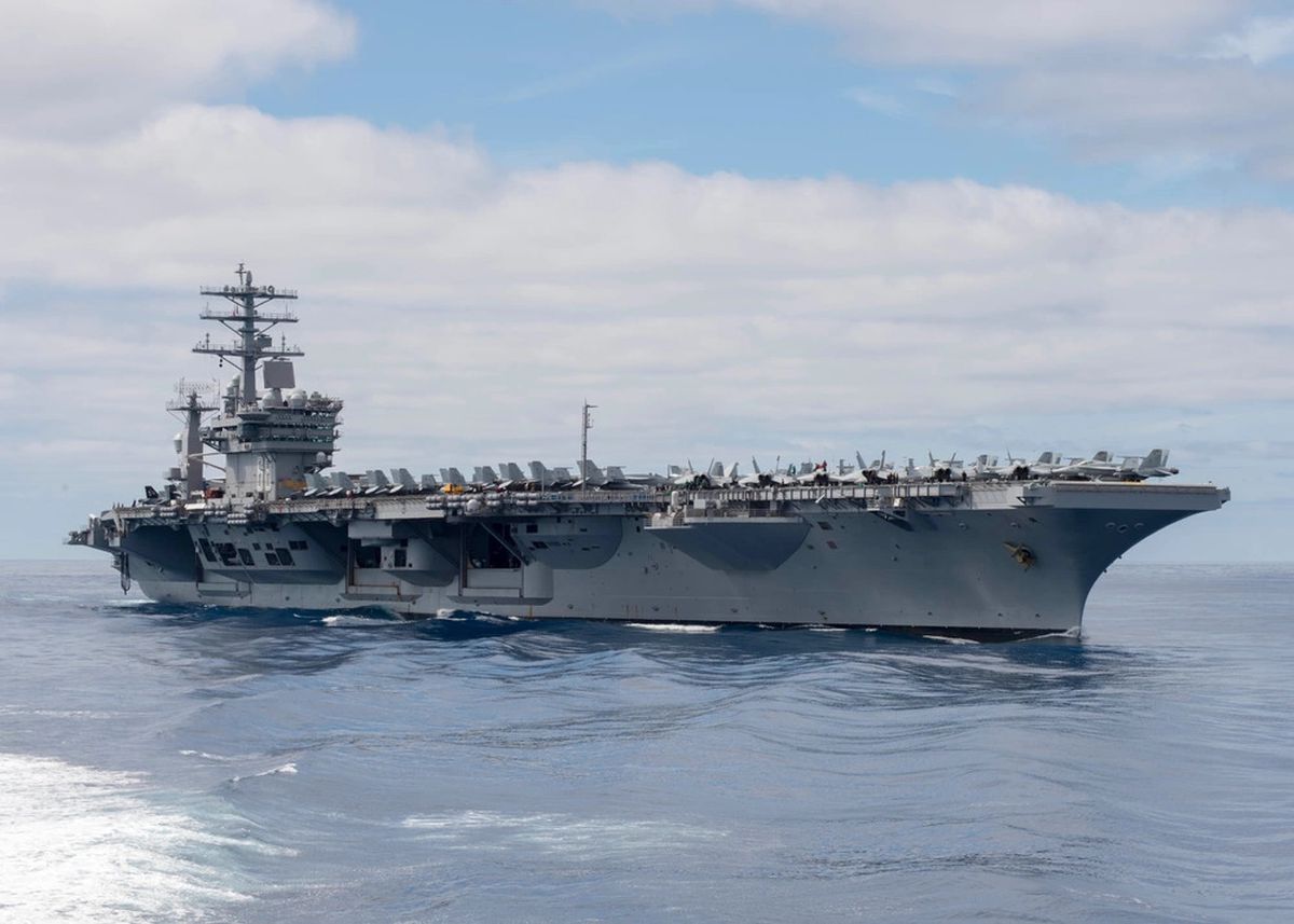 ABD, USS Nimitz uçak gemisini Karayipler'e konuşlandırdı