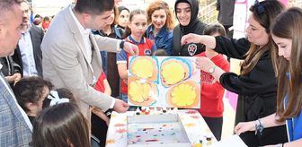 Alaçam'da resim ve el sanatları sergisi düzenlendi