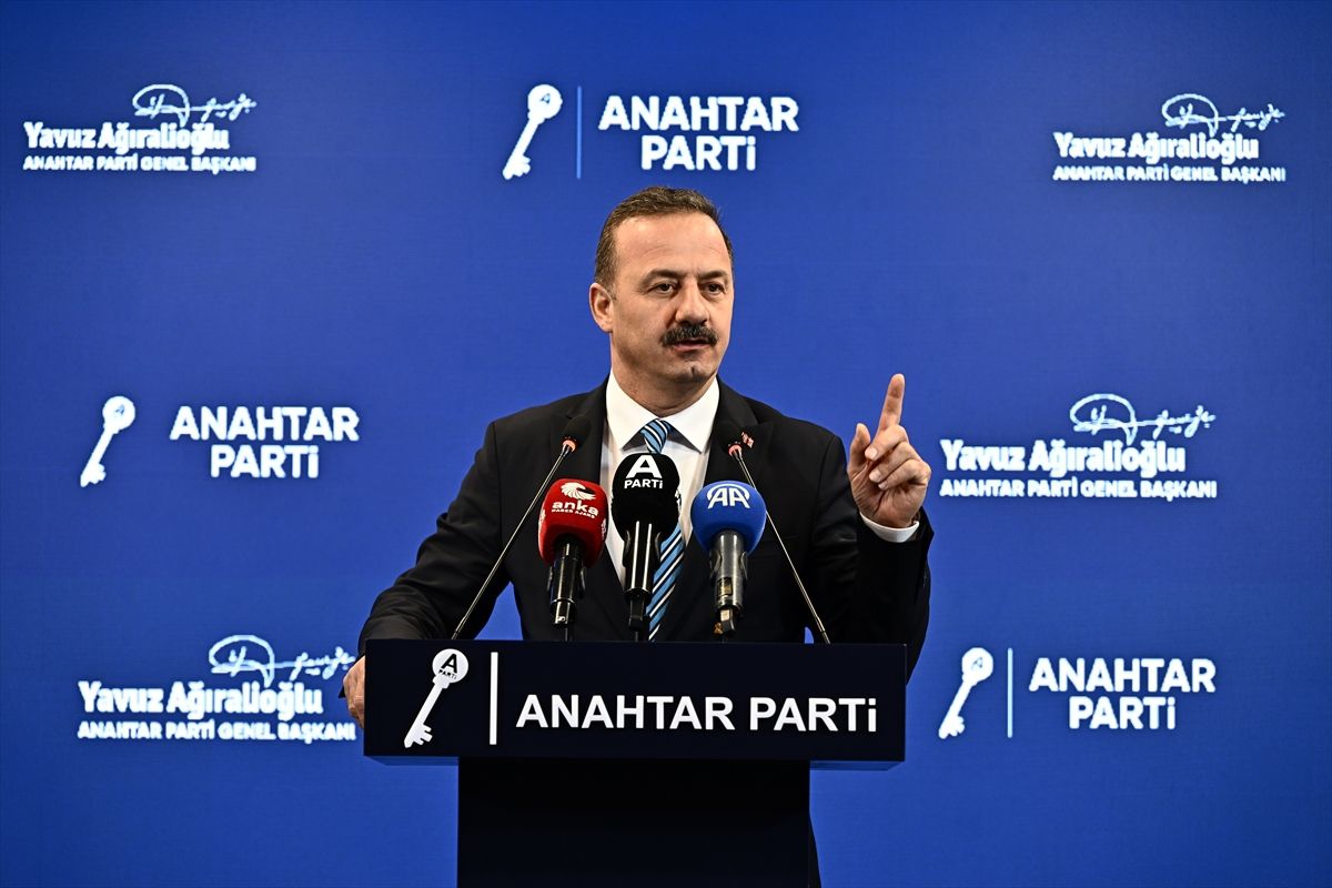 Anahtar Parti Genel Başkanı Ağıralioğlu, basın toplantısı düzenledi Açıklaması