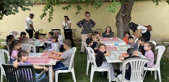 Edremit'te Müzeler Haftası'nda miniklere seramik atölyesi