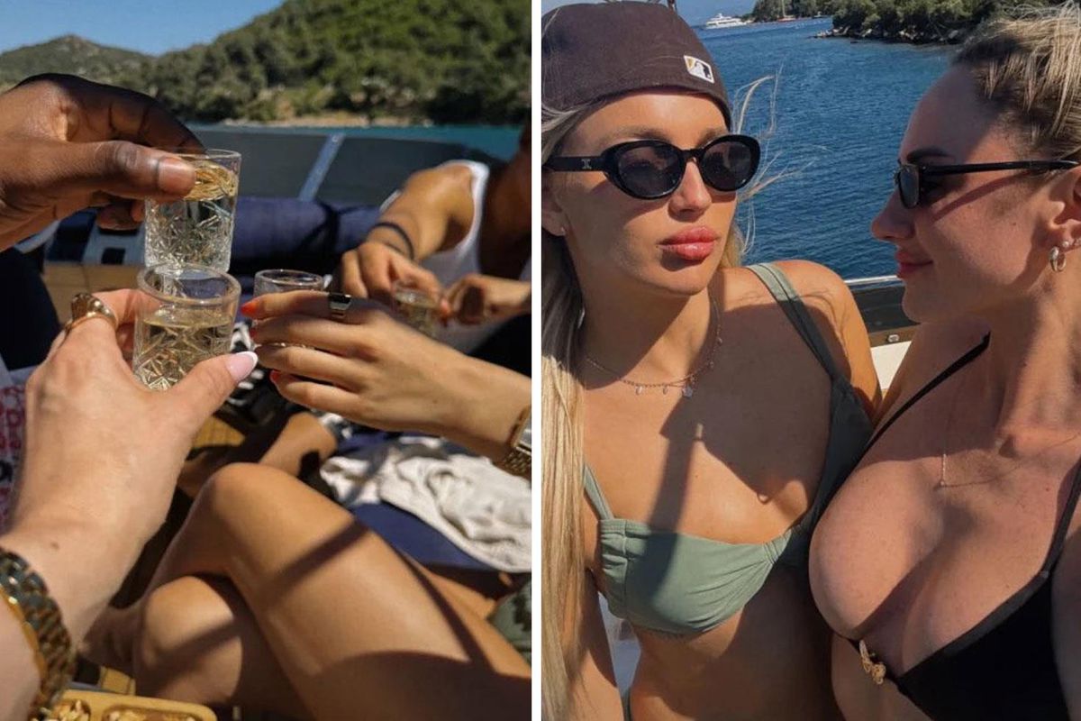 Beşiktaşlı yıldızlar sevgilileriyle Bodrum'da yedi içti, hesabı ödemeden kaçtı