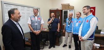 Diyanet İşleri Başkanı Arpaguş, Mekke'de ekip başkanlıklarını ziyaret etti