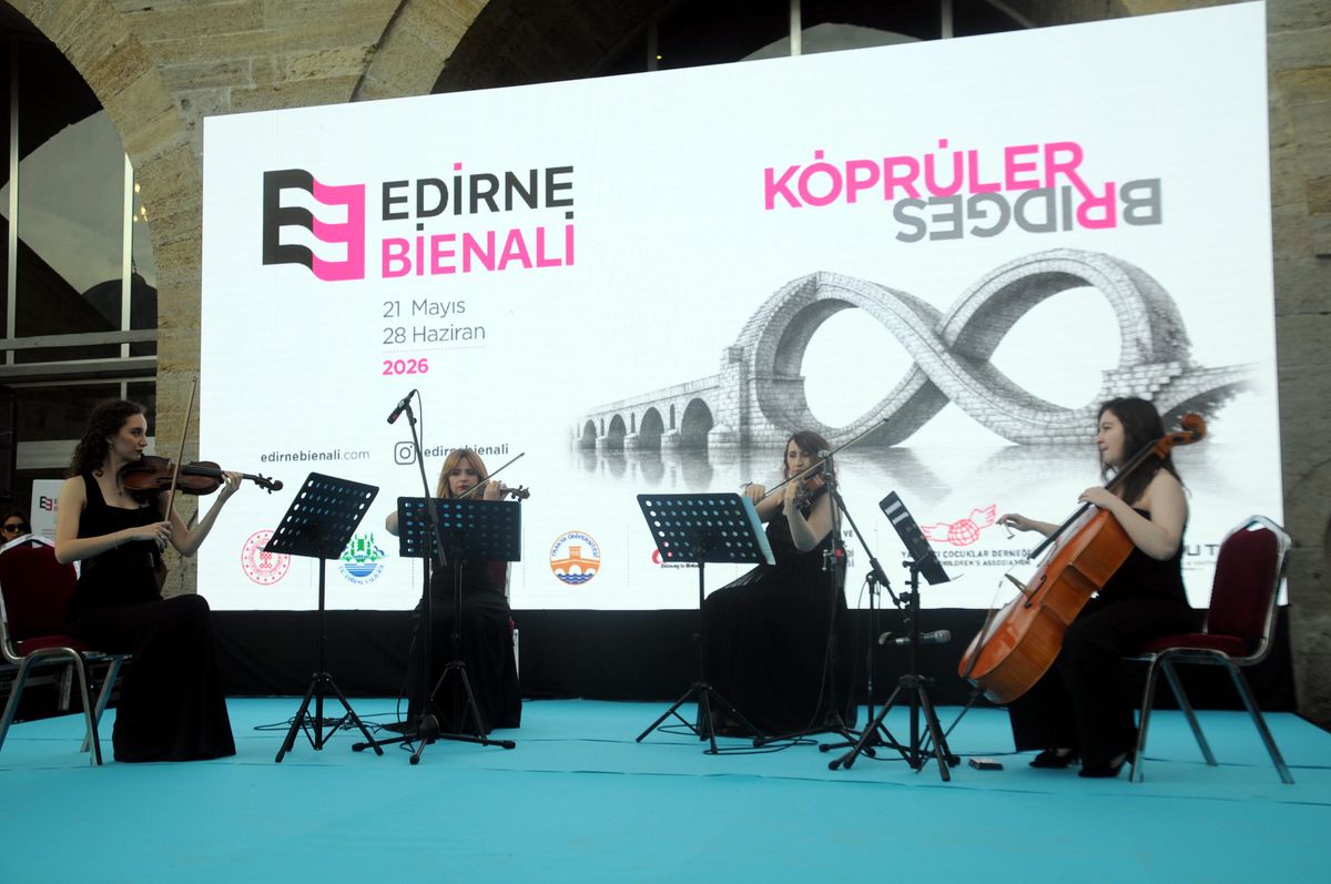 Edirne Bienali 'Köprüler' Temasıyla Sanatseverlerle Buluştu