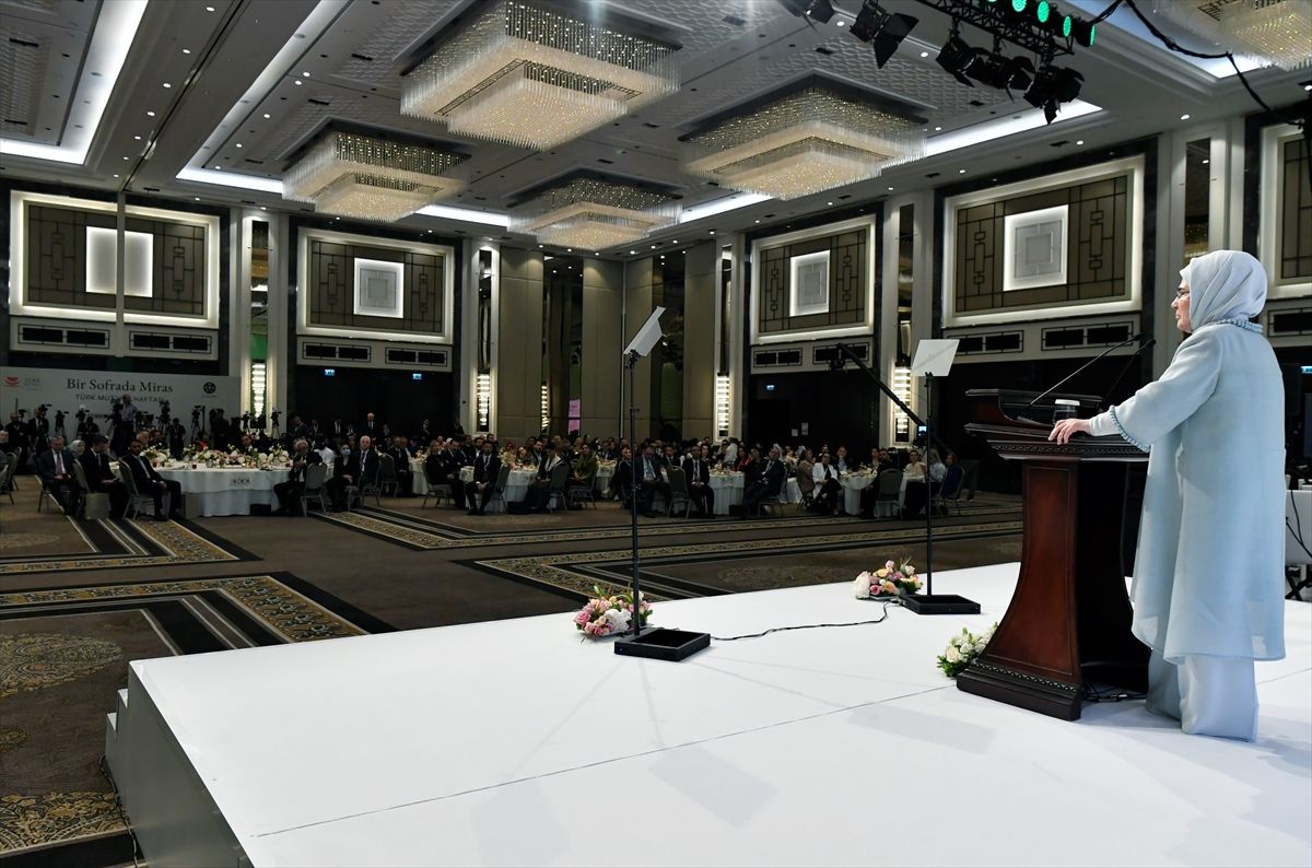 Emine Erdoğan: Türk mutfağı bir yaşam sanatı