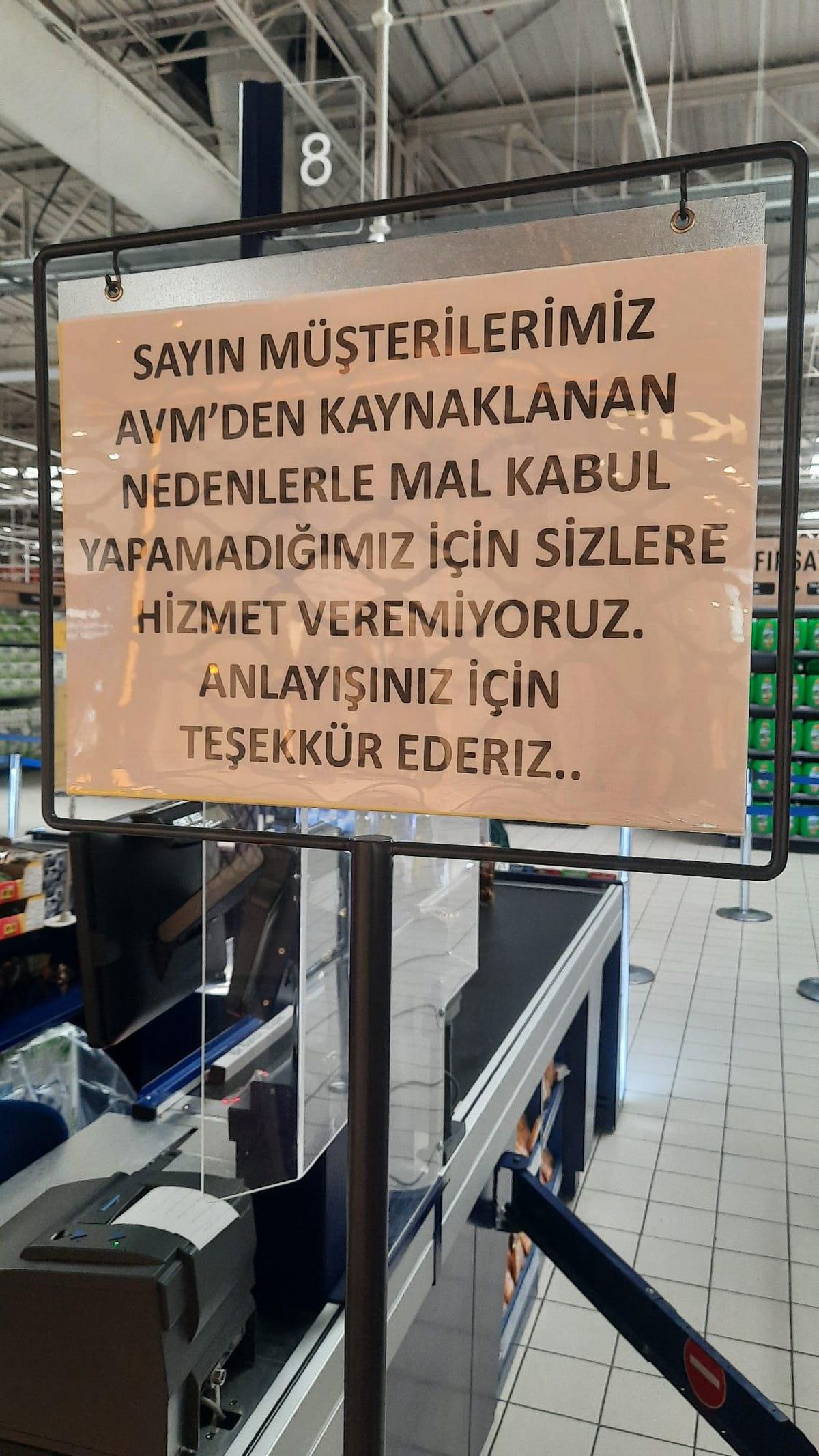 Gülaylar'ın kararı tepki çekti: Dev markette hizmet durma noktasına geldi