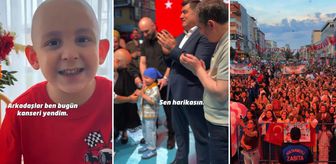 Kanseri yenen minik Zeyd'in en büyük hayali gerçek oldu