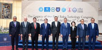 Kazakistan'da 1. Bakü Türkoloji Kurultayı'nın 100. yılı dolayısıyla düzenlenen sempozyum başladı