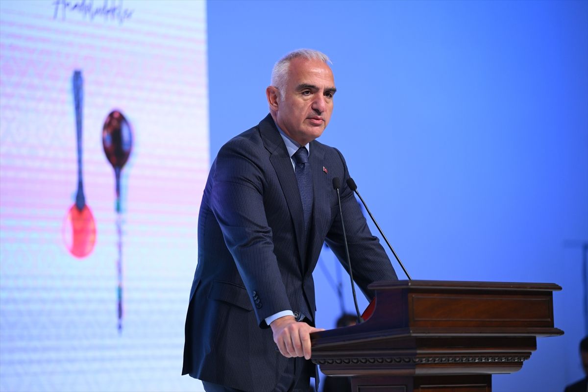 Kültür ve Turizm Bakanı Ersoy 'Bir Sofrada Miras' programına katıldı Açıklaması