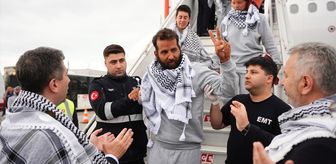 Küresel Sumud Filosu aktivistlerini taşıyan uçaklar İstanbul'a geldi