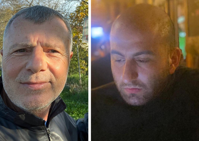 Cavit Yılmaz (left) and Ufuk Sezer (right) who lost their lives
