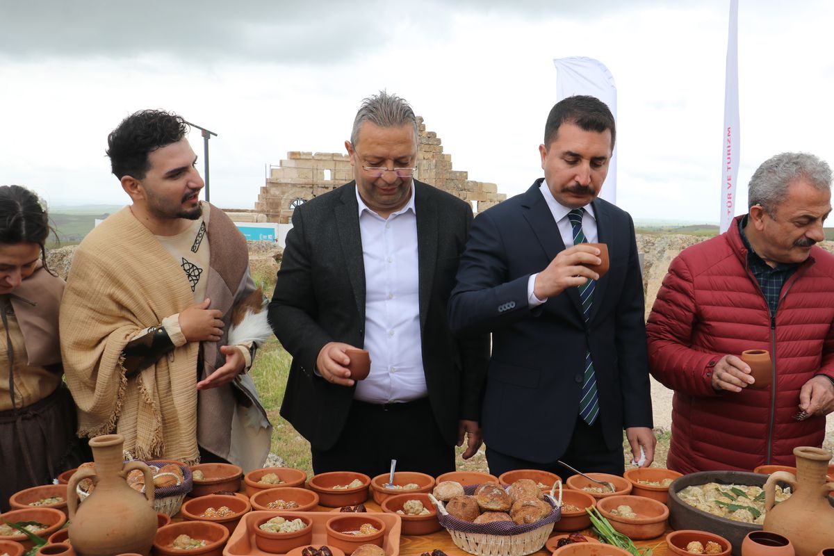 Zerzevan Kalesi'nde Roma dönemi antik tarifler yeniden hayat buldu