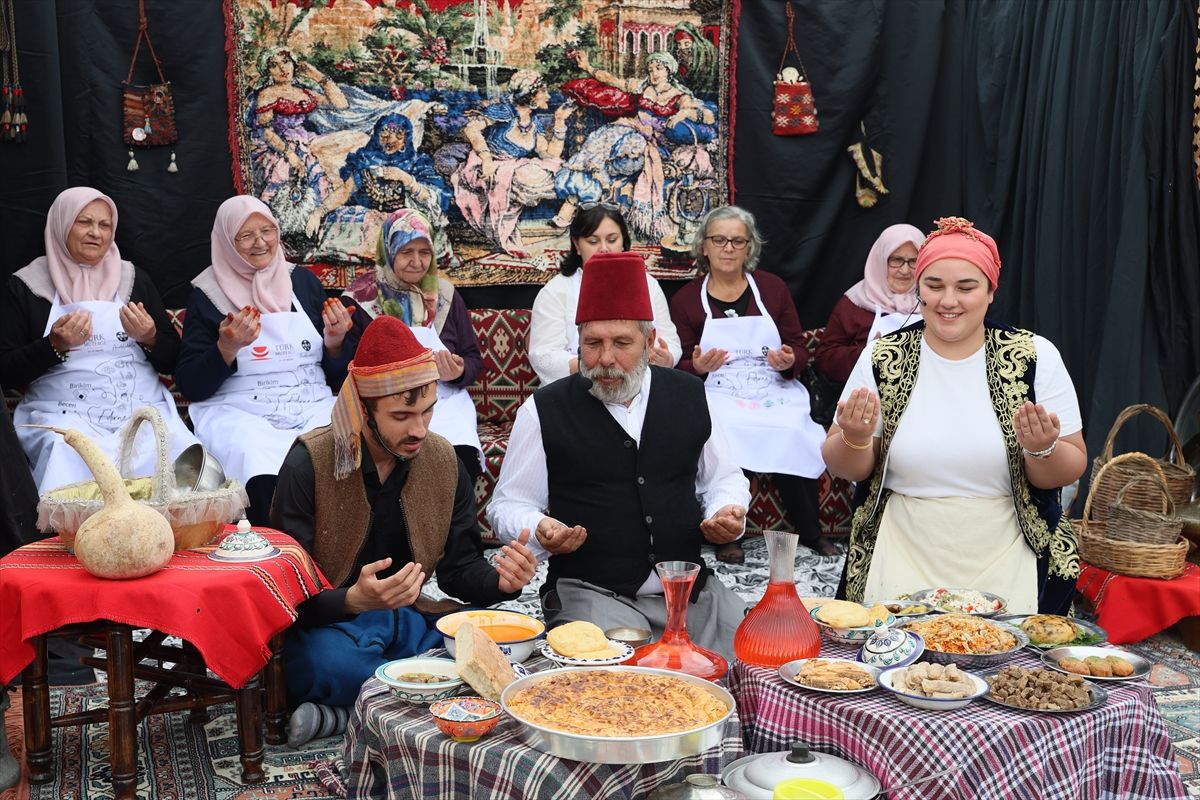 Edirne'de Türk Mutfağı Haftası bayram sofrası canlandırıldı