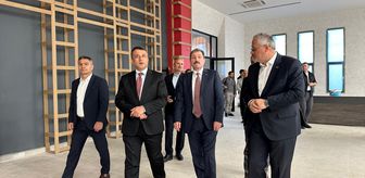 Vali ve Başkandan Bafra Millet Bahçesi'nde İnceleme
