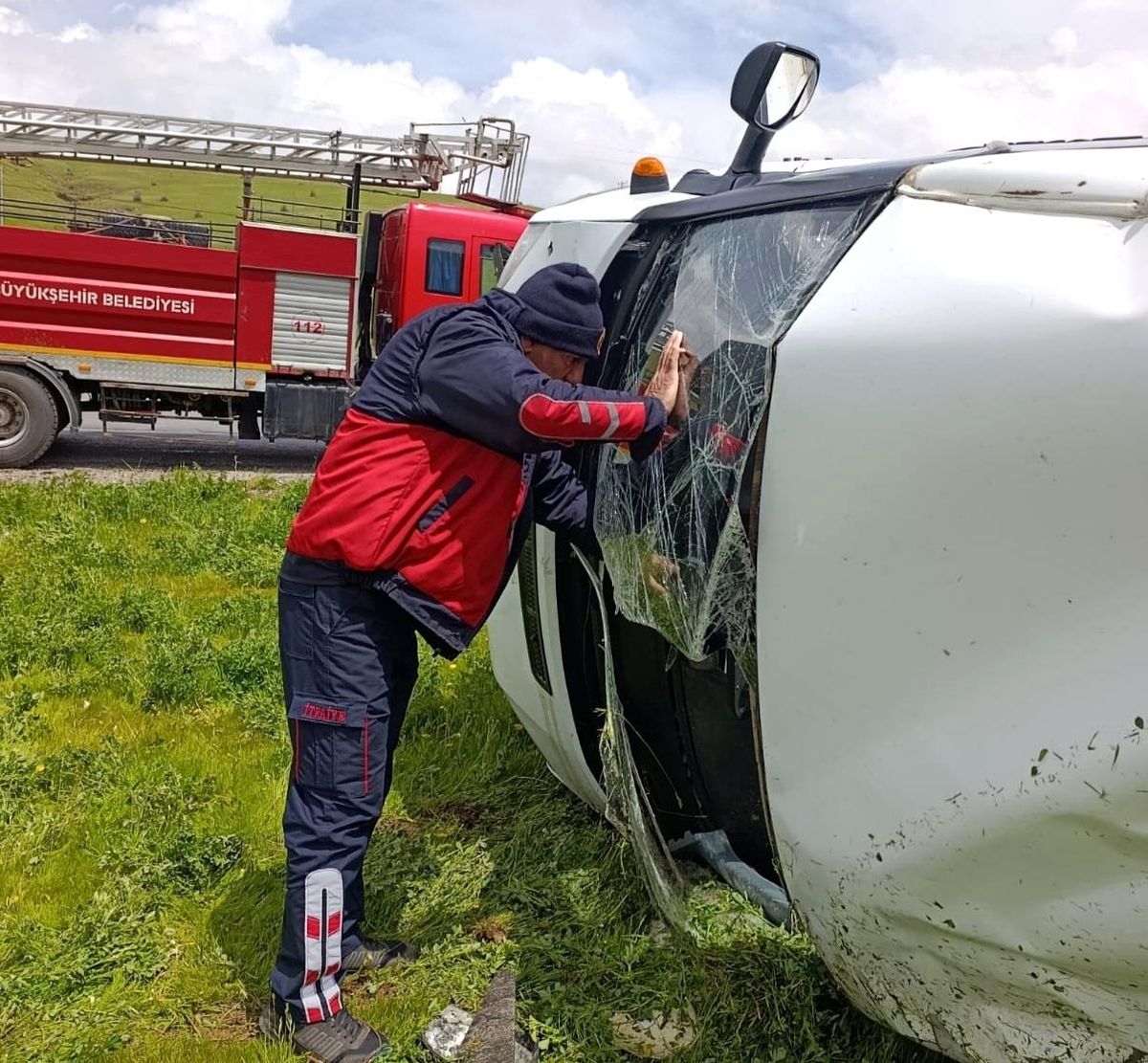 Van'da trafik kazası: 2 yaralı