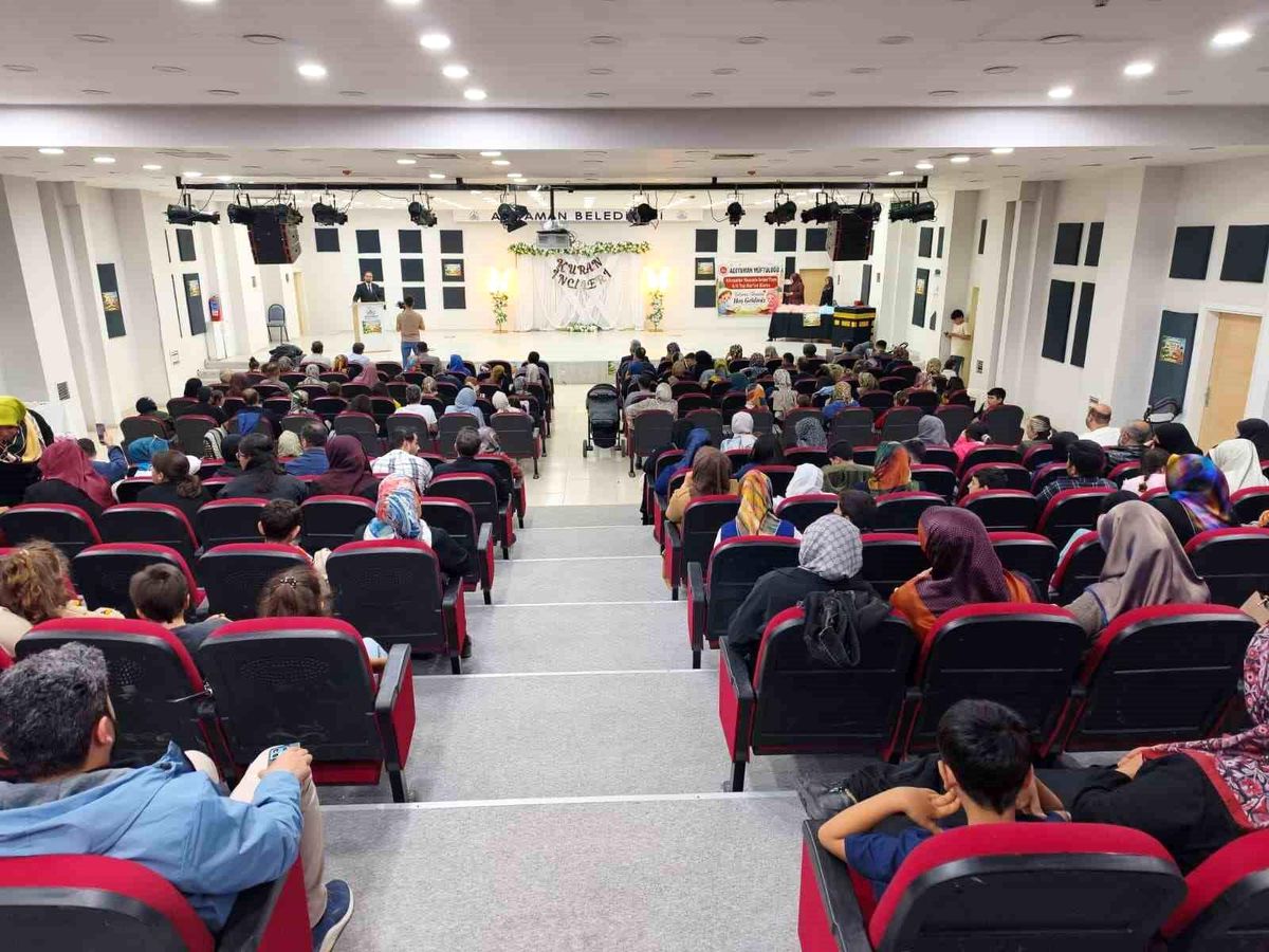 4-6 yaş Kur'an Kursu öğrencilerinden yılsonu programı