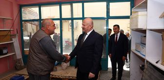 Adıyaman Valisi Küçük, Gölbaşı ilçesinde esnafı ziyaret etti