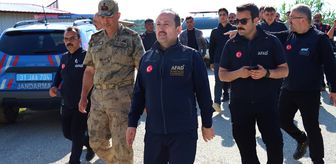 AFAD Başkanı Pehlivan, sağanaktan etkilenen Hatay'da konuştu Açıklaması
