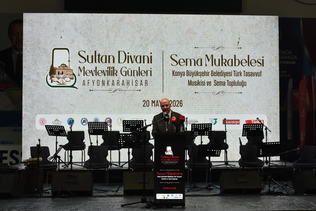 Afyonkarahisar'da 'Sultan Divani Mevlevilik Günleri' yapıldı