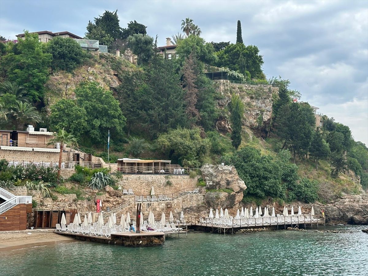 Antalya mavi bayraklı plajda dünyada ilk sırada