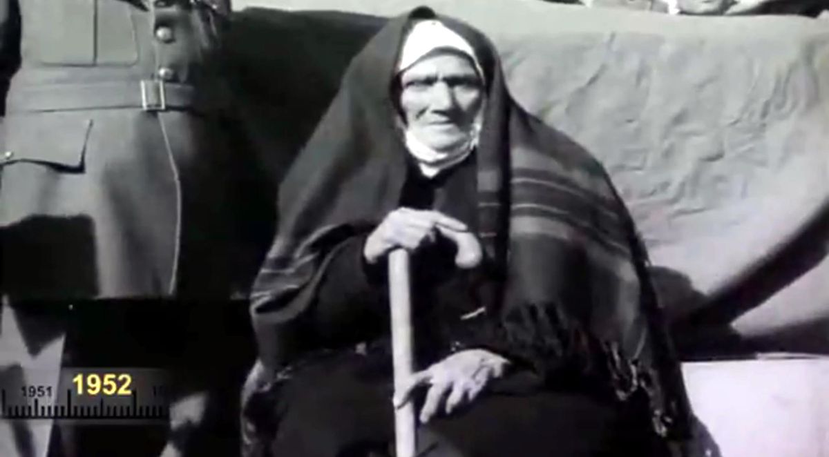 Nene Hatun’un 1952’deki Aziziye Tabyası açılış görüntüleri ortaya çıktı