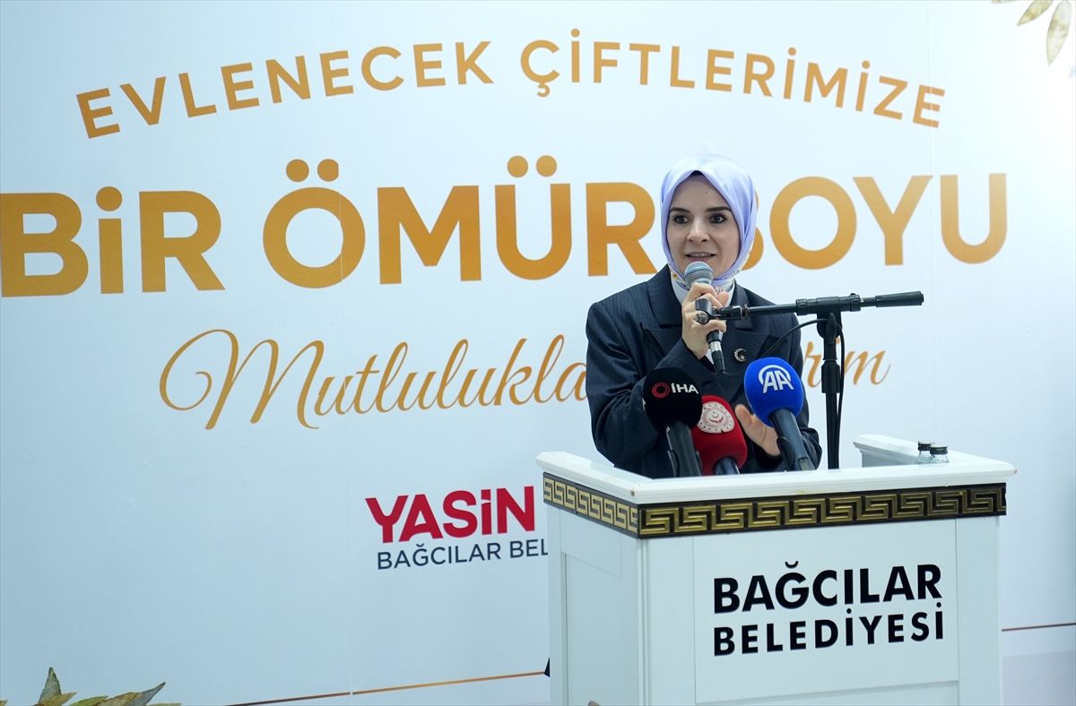 Bakan Göktaş: Gençlerin yuva kurmasına destek geleneğimizin parçası