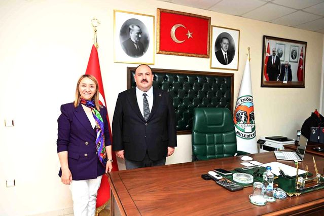 Başkan Tekin'den İnönü'ye ziyaret