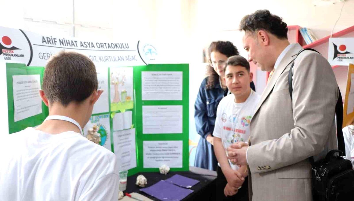 Bozüyük TÜBİTAK 4006-B bilim fuarı açıldı