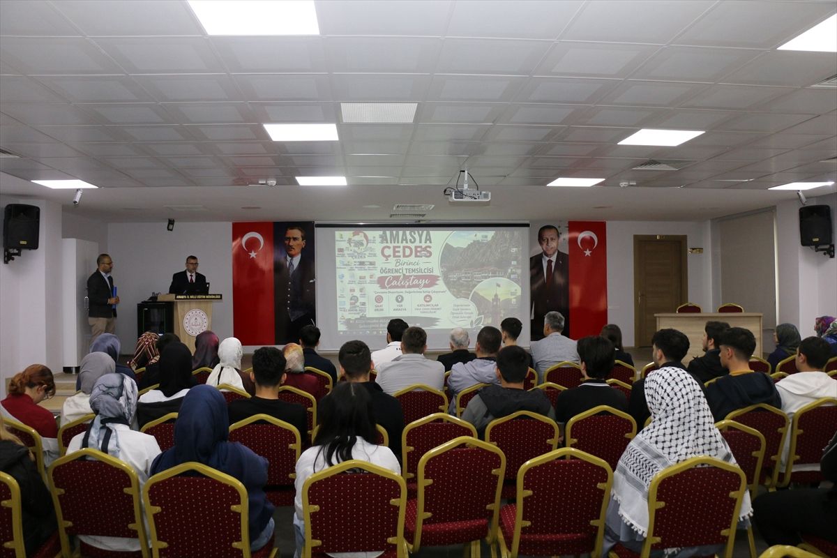 ÇEDES Öğrenci Temsilcileri Çalıştayı Amasya'da gerçekleştirildi