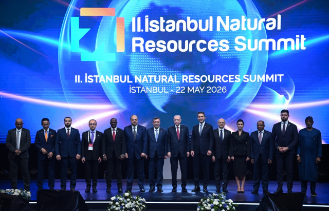President Erdoğan speaks at the Istanbul Natural Resources Summit