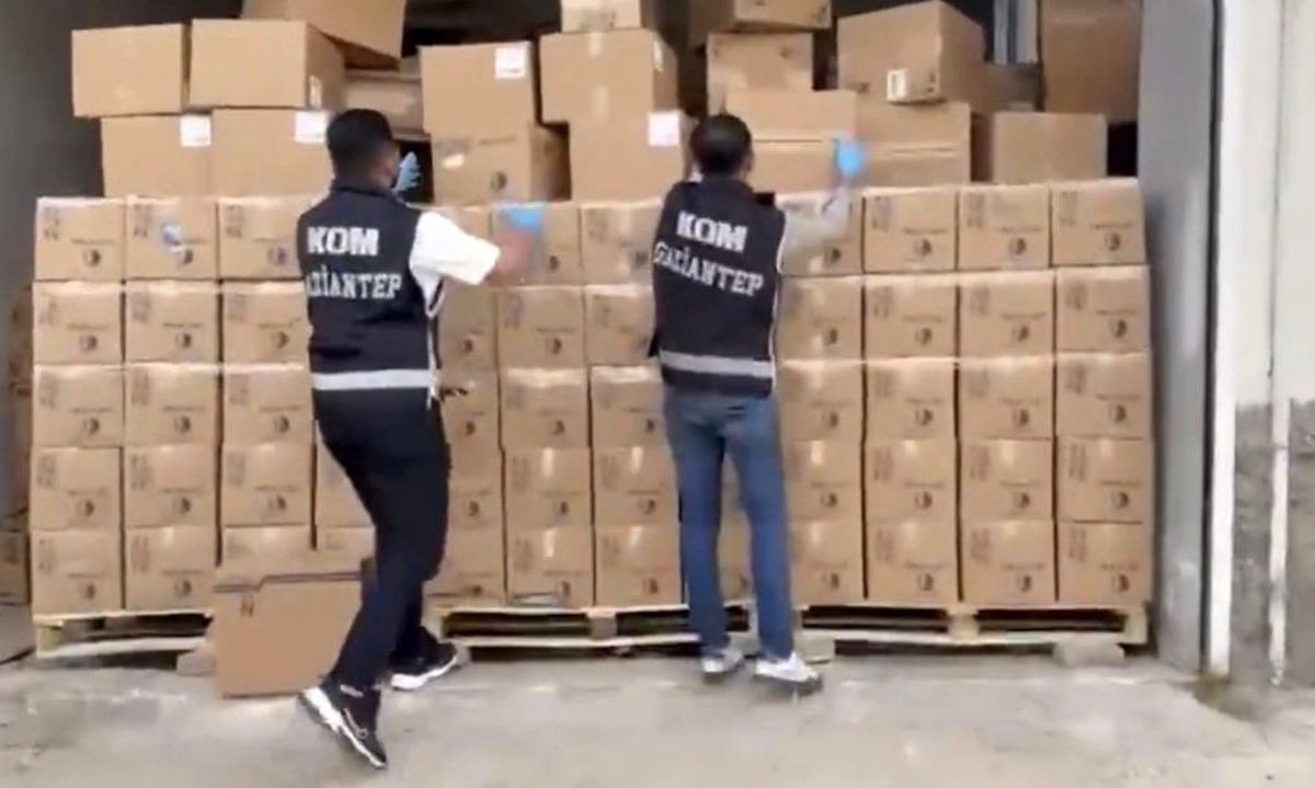 Gaziantep'te 83 bin 679 adet kaçak ilaç ele geçirildi: 1 tutuklama