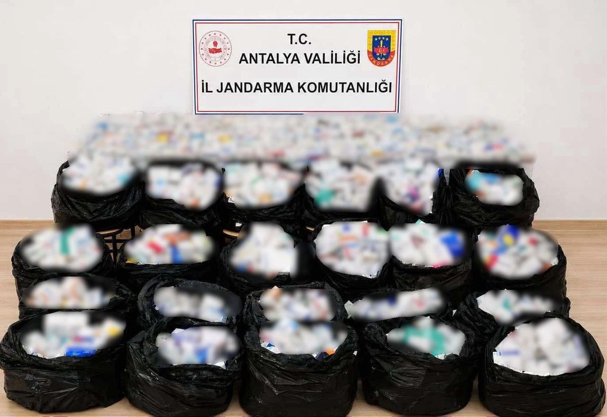 Gazipaşa'da 164 bin adet sentetik hap ele geçirildi