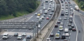İstanbul'da bayram trafiği yoğun